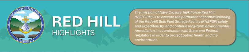 Red Hill Highlights banner and mission statement